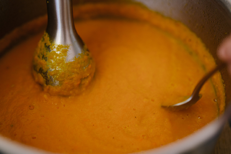 carrot ginger soup - Harvest - Virtue - Recipes - Harvest